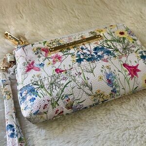 Betsey Johnson floral wrislet wallet